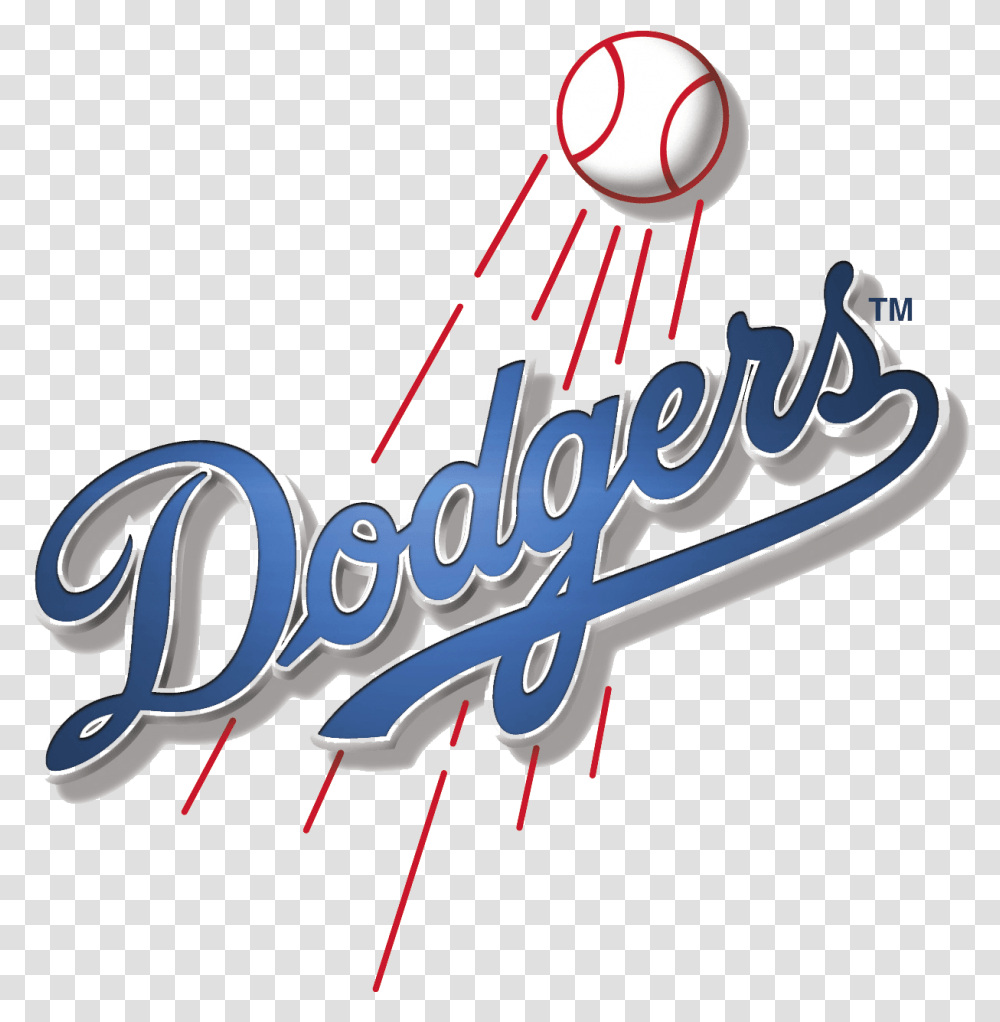 Los Angeles Dodgers, Word, Logo Transparent Png