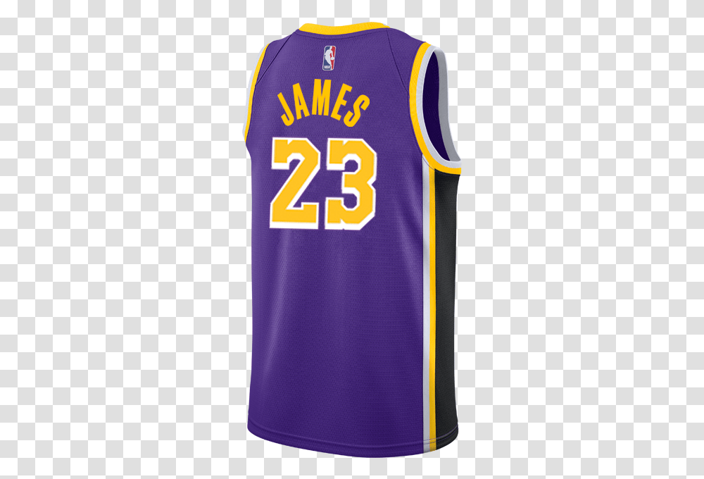 Los Angeles Lakers Lebron James 2018 19 Statement Edition 2018 Lakers Away Jersey, Apparel, Purple Transparent Png