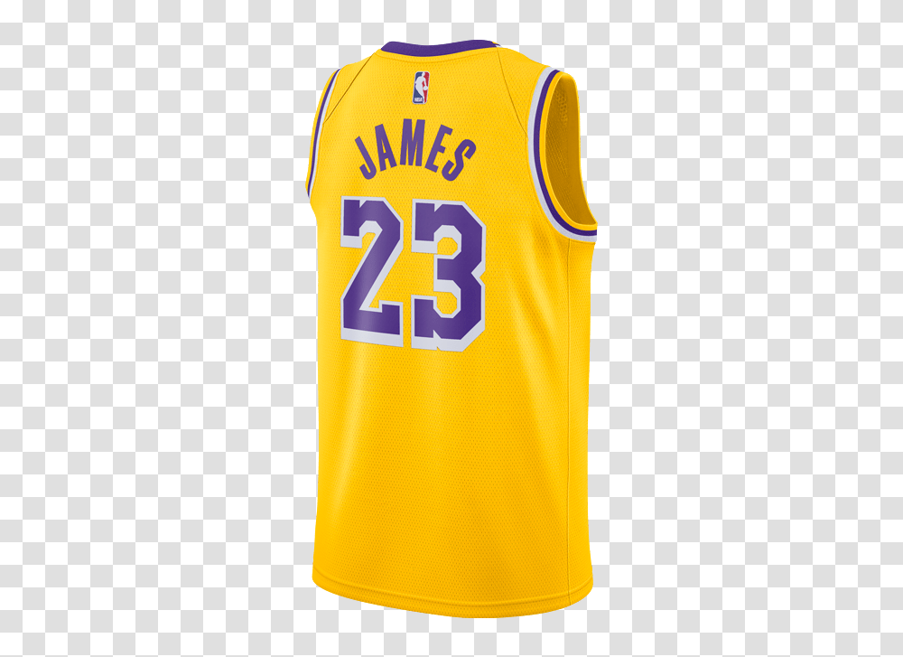 Los Angeles Lakers Lebron James Icon Edition Swingman, Apparel, Shirt, Jersey Transparent Png