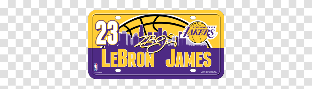Los Angeles Lakers Lebron James License Plate, Paper, Crowd, Bazaar Transparent Png