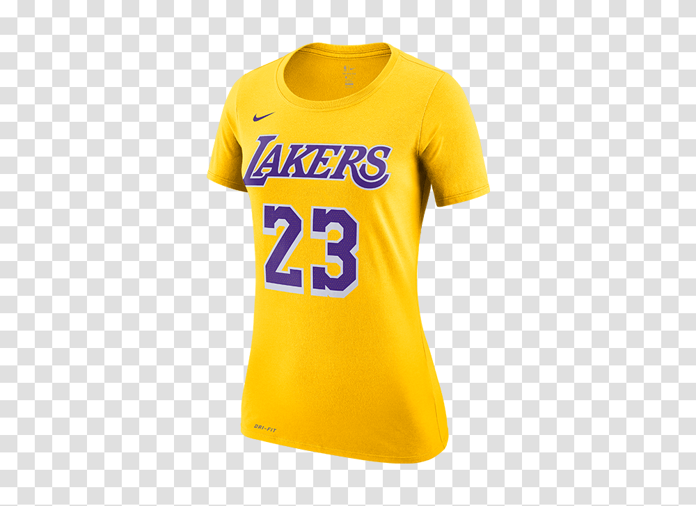 Los Angeles Lakers Lebron James Womens Icon Player T Shirt, Apparel, Jersey, T-Shirt Transparent Png