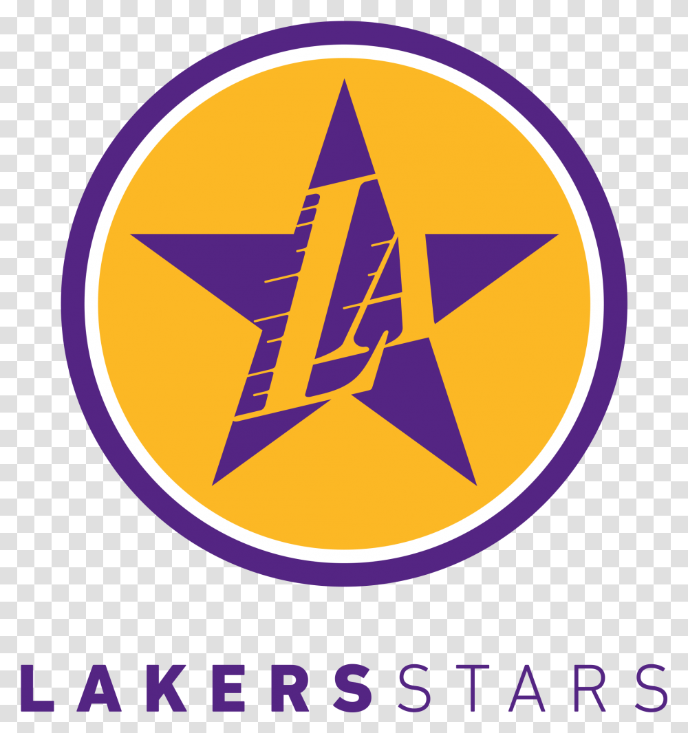Los Angeles Lakers Logo Images Nba Lakers La Logo, Symbol, Trademark, Star Symbol Transparent Png