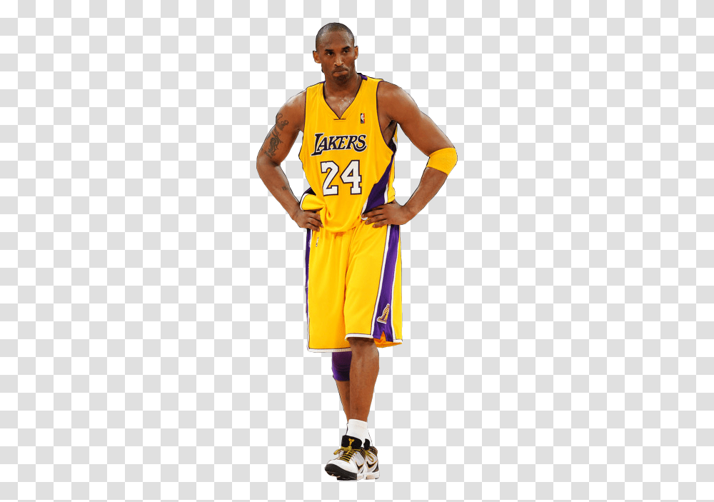 Los Angeles Lakers Rising Stars Challenge Nba Basketball Kobe Bryant Full Body, Person, Shirt, Shoe Transparent Png