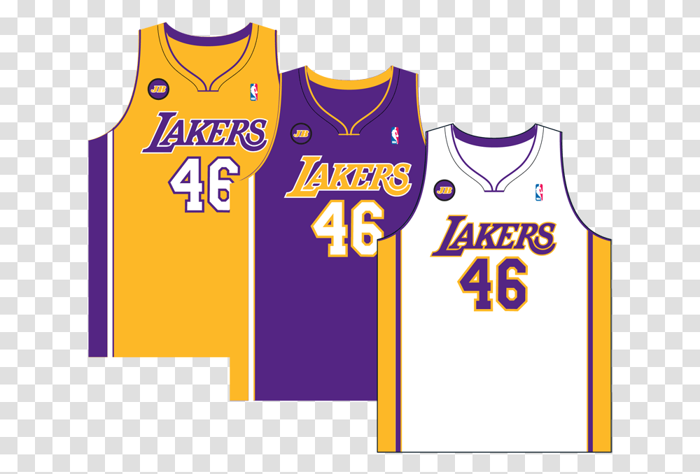 Los Angeles Lakers Uniforme, Apparel, Shirt, Jersey Transparent Png