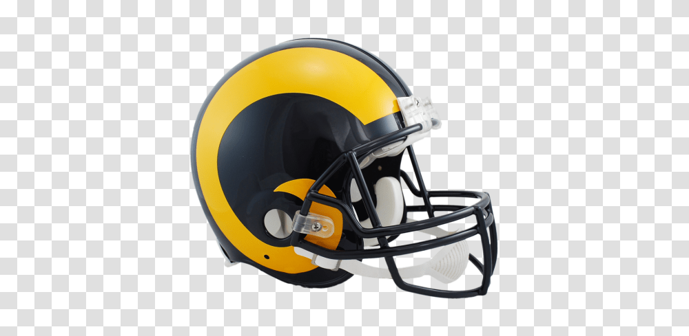 Los Angeles Rams Authentic Throwback, Apparel, Helmet, Football Helmet Transparent Png