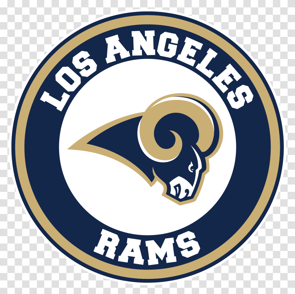 Los Angeles Rams Circle Logo Vinyl Los Angeles Rams Circle Logo, Label, Text, Symbol, Sticker Transparent Png