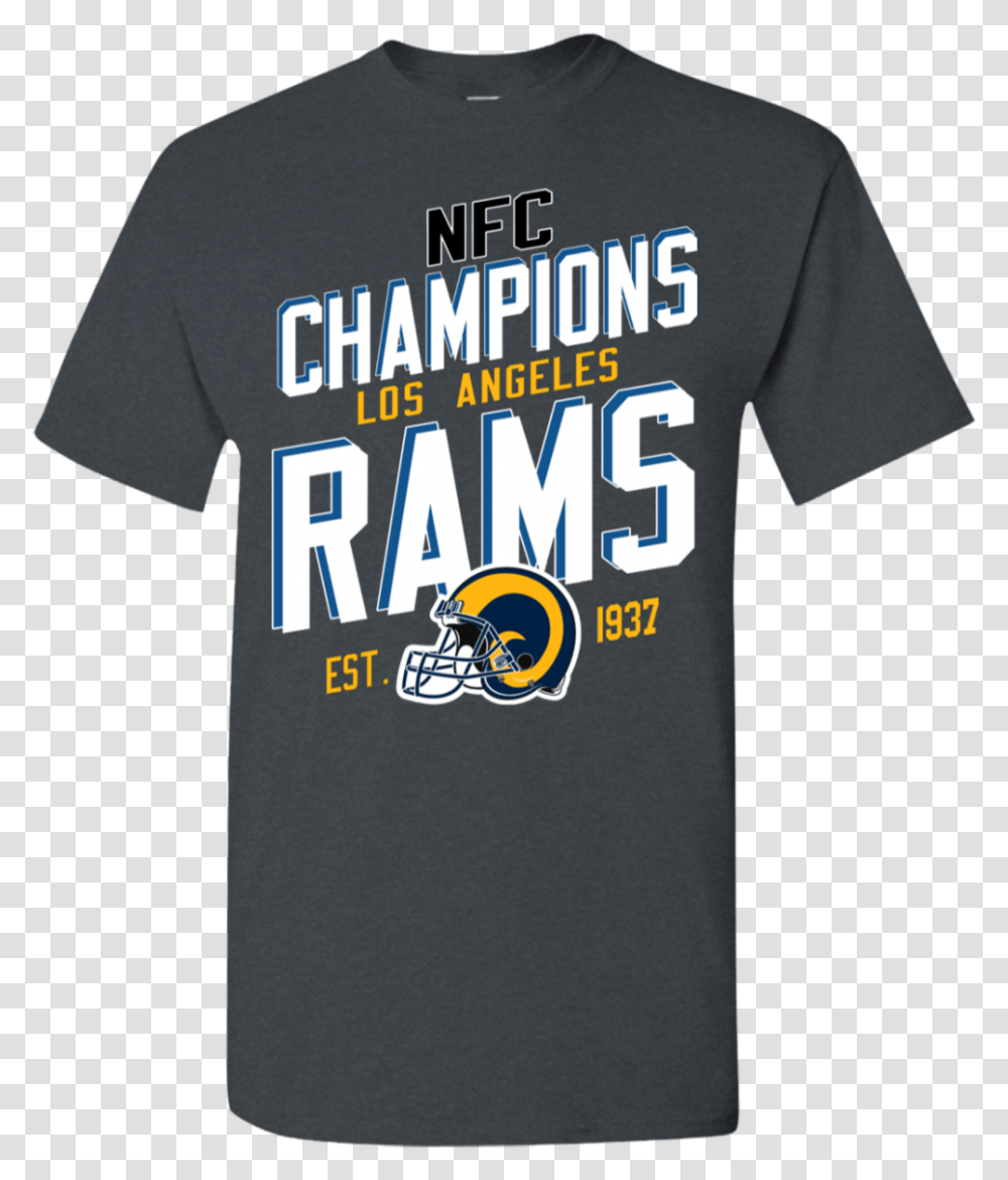Los Angeles Rams Nfc Champions 2018 Shirt Love Nurses T Shirt, Apparel, T-Shirt Transparent Png