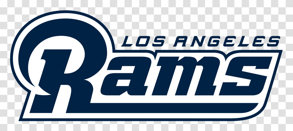 Los Angeles Rams Wordmark, Logo, Label Transparent Png