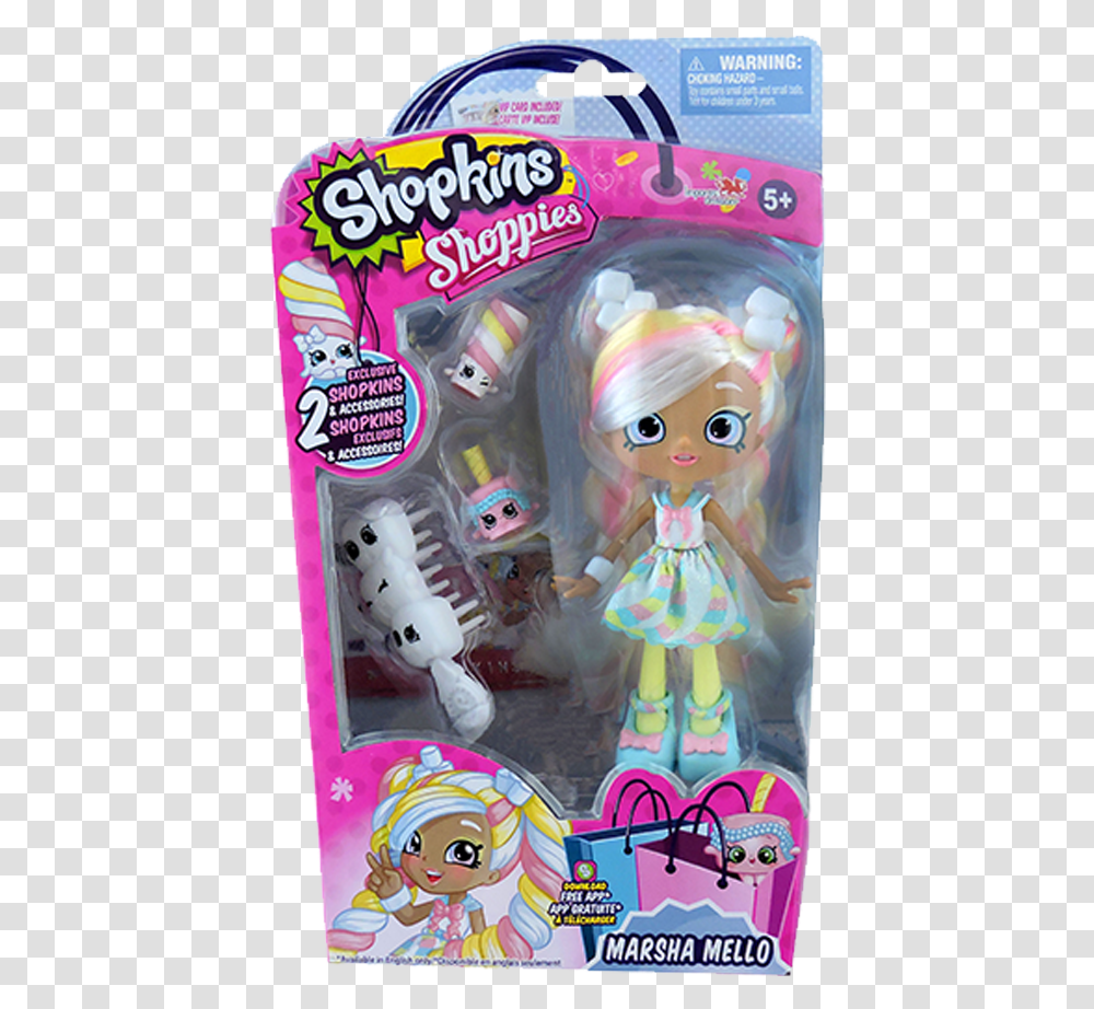Los Juguetes De Shopkins Las, Doll, Toy, Barbie, Figurine Transparent Png