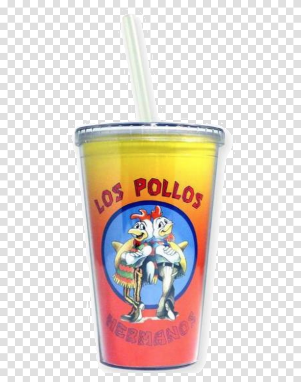 Los Pollos Hermanos Cup, Juice, Beverage, Drink, Food Transparent Png