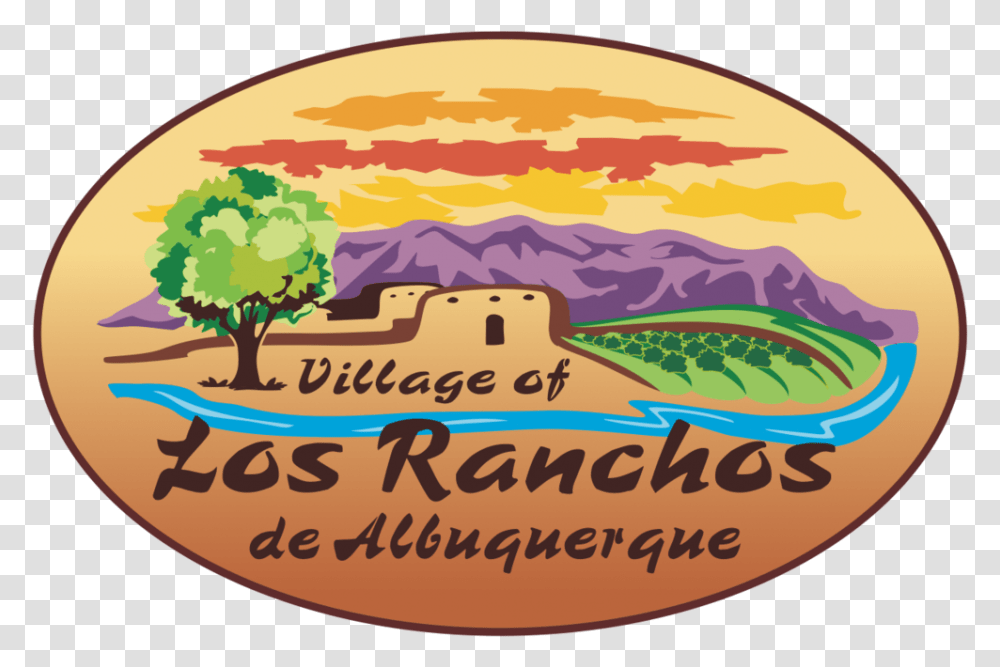 Los Ranchos Logo Los Ranchos De Albuquerque Logo, Food, Meal, Plant, Lunch Transparent Png