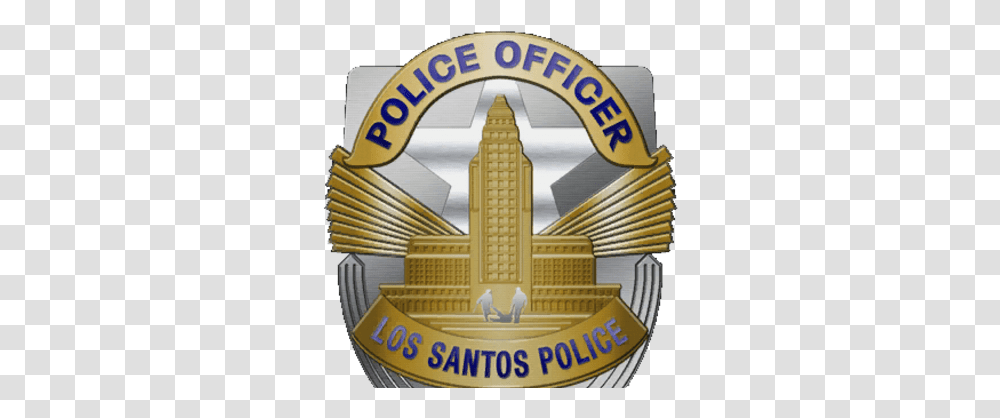 Los Santos Police Department Gta Wiki Fandom Gta5 Lspd, Logo, Symbol, Trademark, Badge Transparent Png
