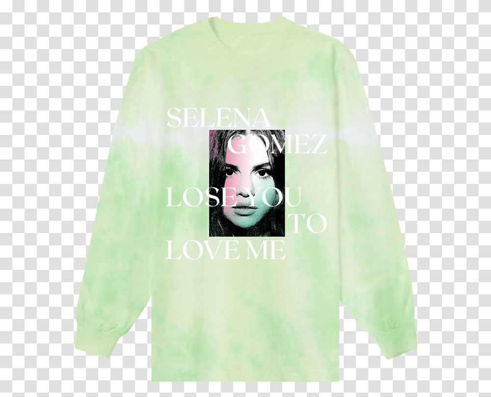 Lose You To Love Me Tie Dye Long Sleeve Digital Album Selena Gomez Lose You To Love Me, Clothing, Apparel, Person, Human Transparent Png