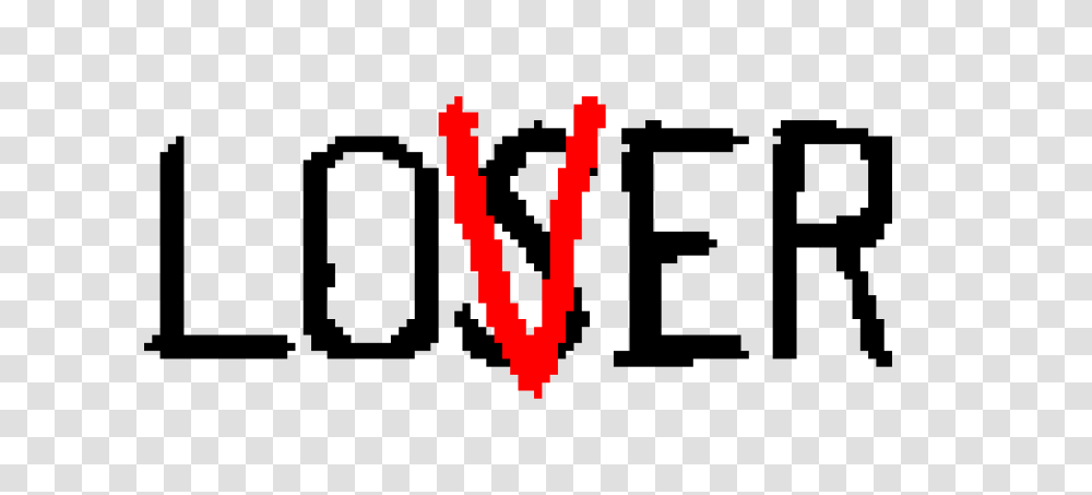 Loser Pixel Art Maker, Label, Cross Transparent Png