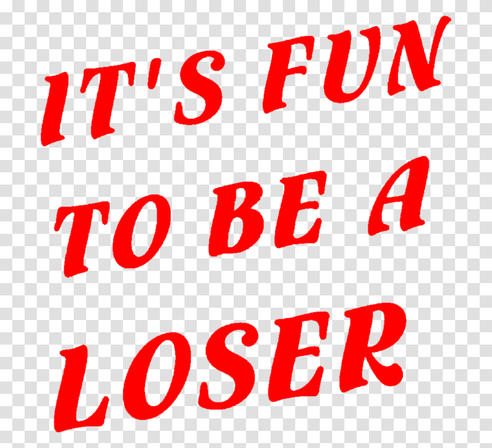 Loser Text Freetoedit Sticker Poster, Number, Alphabet, Advertisement Transparent Png