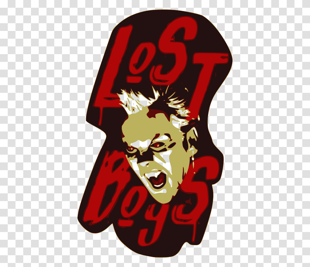 Lost Boys Sticker, Label, Poster, Advertisement Transparent Png