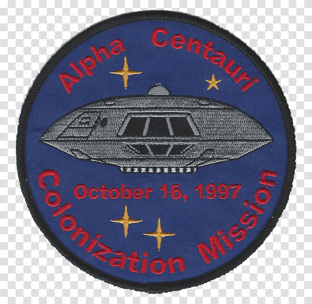 Lost In Space Jupiter 2 Colonization Mission Patch Lost Badge, Logo, Symbol, Trademark, Rug Transparent Png