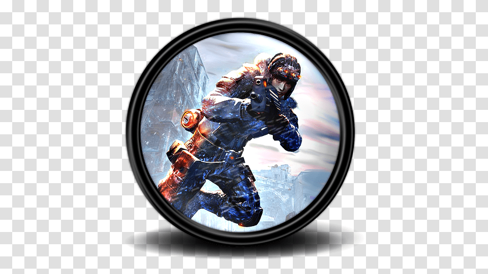 Lost Planet 2 5 Icon Mega Games Pack 38 Icons Softiconscom Lost Planet Icon, Window, Person, Human, Helmet Transparent Png