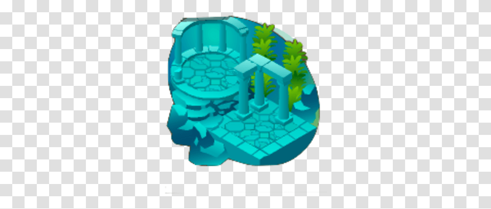 Lost Ruins Animal Jam Dens Wiki Fandom Palm Trees, Birthday Cake, Outdoors, Nature, Water Transparent Png