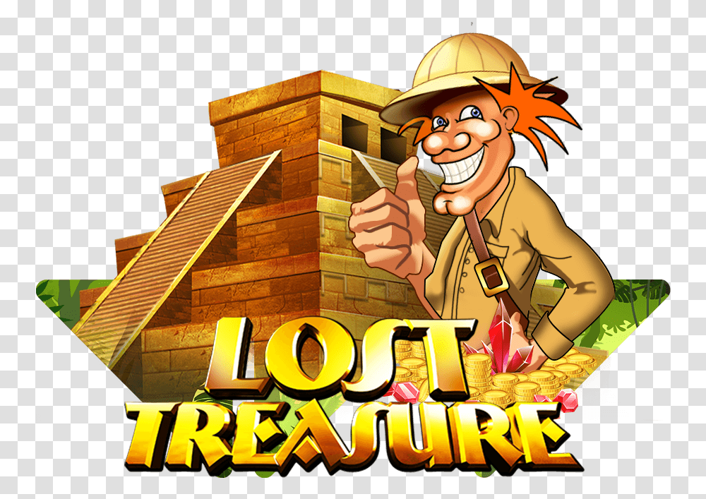 Lost Treasure Cartoon, Person, Human, Gambling, Game Transparent Png