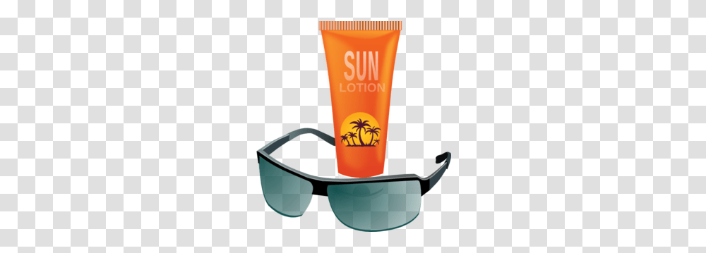 Lotion Clip Art, Sunscreen, Cosmetics, Bottle, Sunglasses Transparent Png