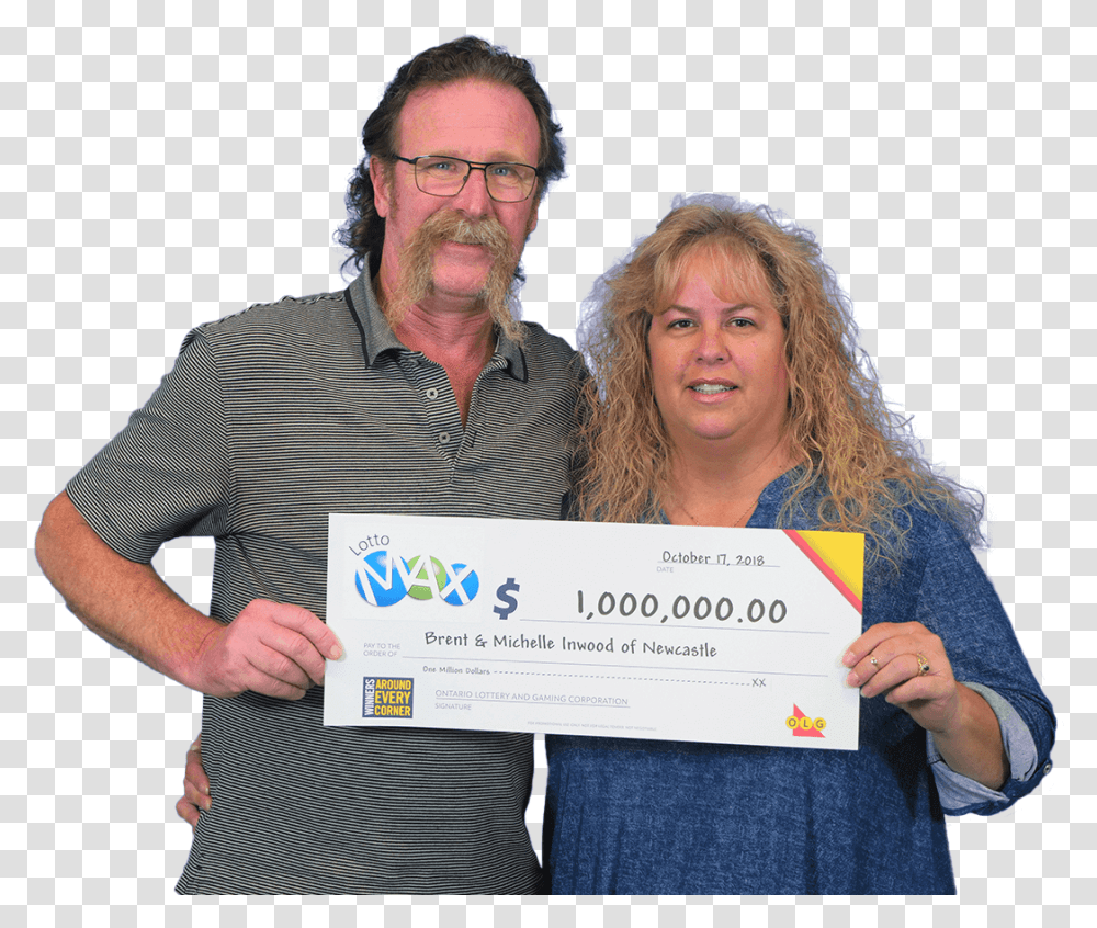 Lottery Winners Lotto Max, Person, Human Transparent Png