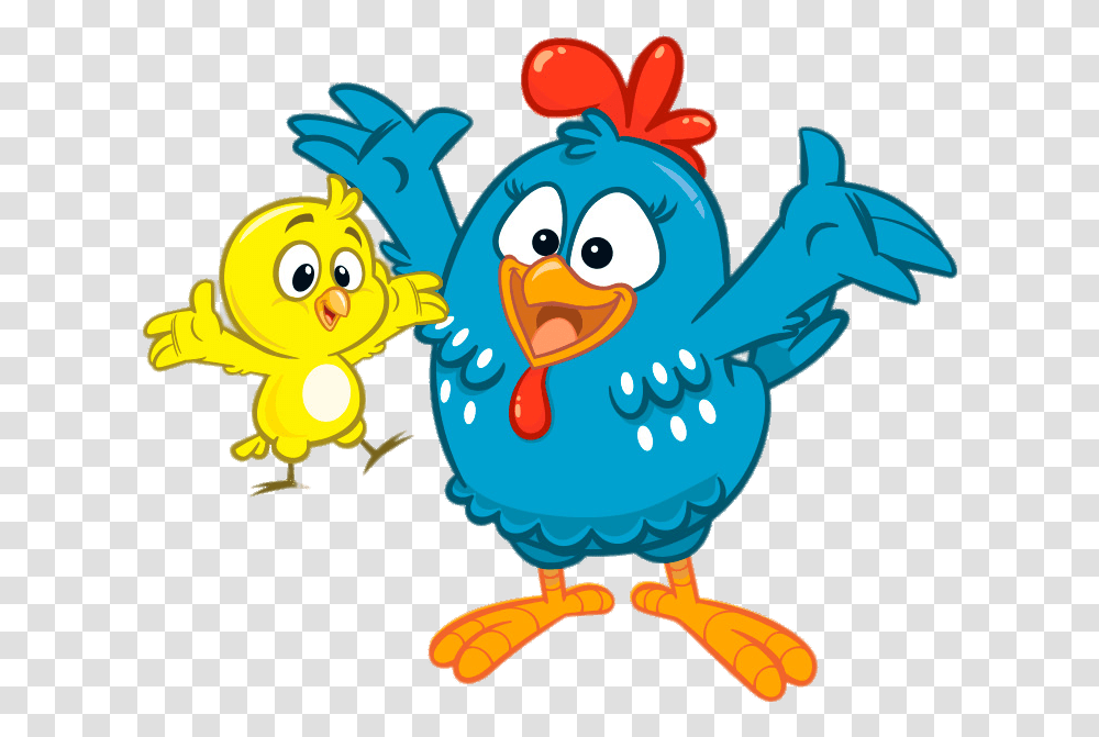 Lottie Dottie Chicken And Chickadee Hurray Gallina Pintadita, Poultry, Fowl, Bird, Animal Transparent Png