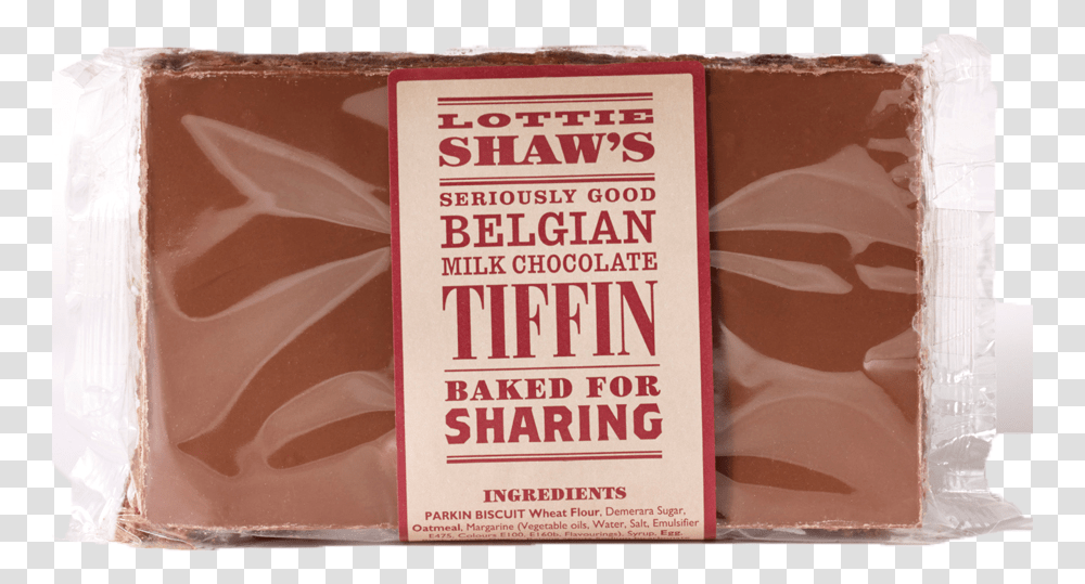Lottie Shaw's Tiffin Baked Sharing BarTitle Lottie Chocolate, Food, Plant Transparent Png
