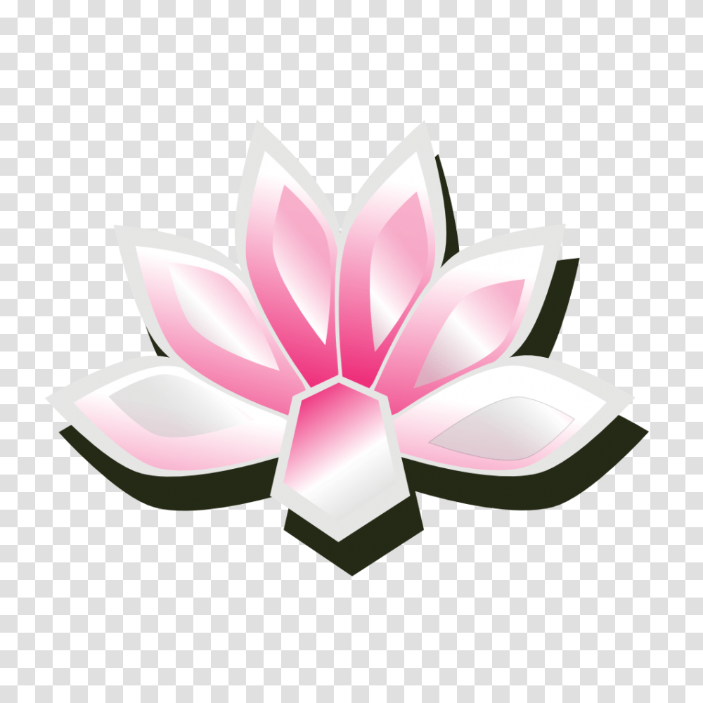 Lotus Clipart Abstract Flower, Plant, Cushion Transparent Png