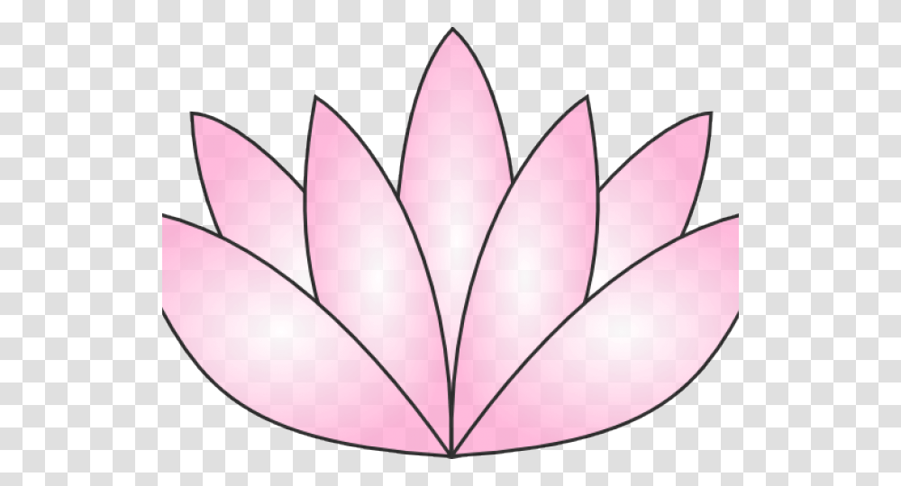 Lotus Clipart Easy Draw Lily Pad Flower Clip Art, Plant, Blossom, Petal, Dahlia Transparent Png