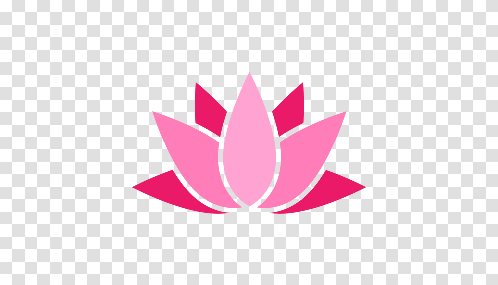 Lotus Colored Icon, Plant, Petal, Flower Transparent Png