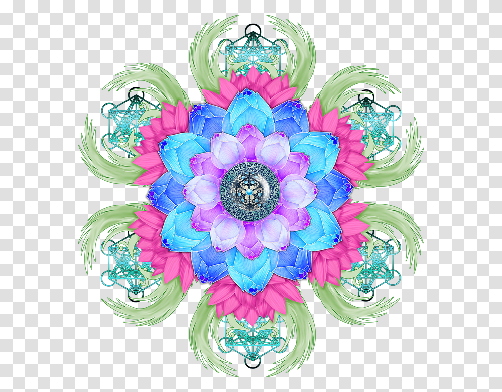 Lotus Flower Pattern, Floral Design Transparent Png