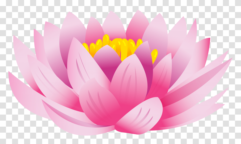 Lotus Flower Clip Art Image Lotus Flower Images, Plant, Blossom, Dahlia, Petal Transparent Png