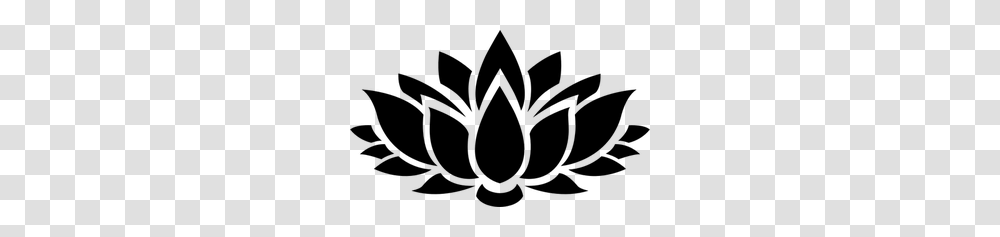 Lotus Flower Clipart Black And White Clip Art Images, Gray, World Of Warcraft Transparent Png