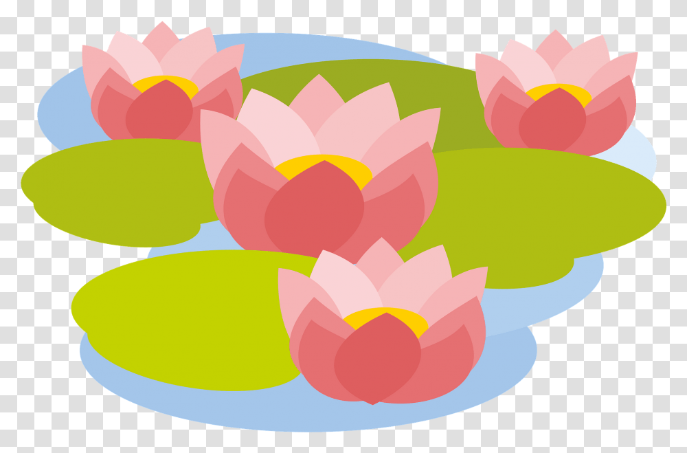 Lotus Flower Clipart Lotas Clipart, Graphics, Food, Meal, Egg Transparent Png