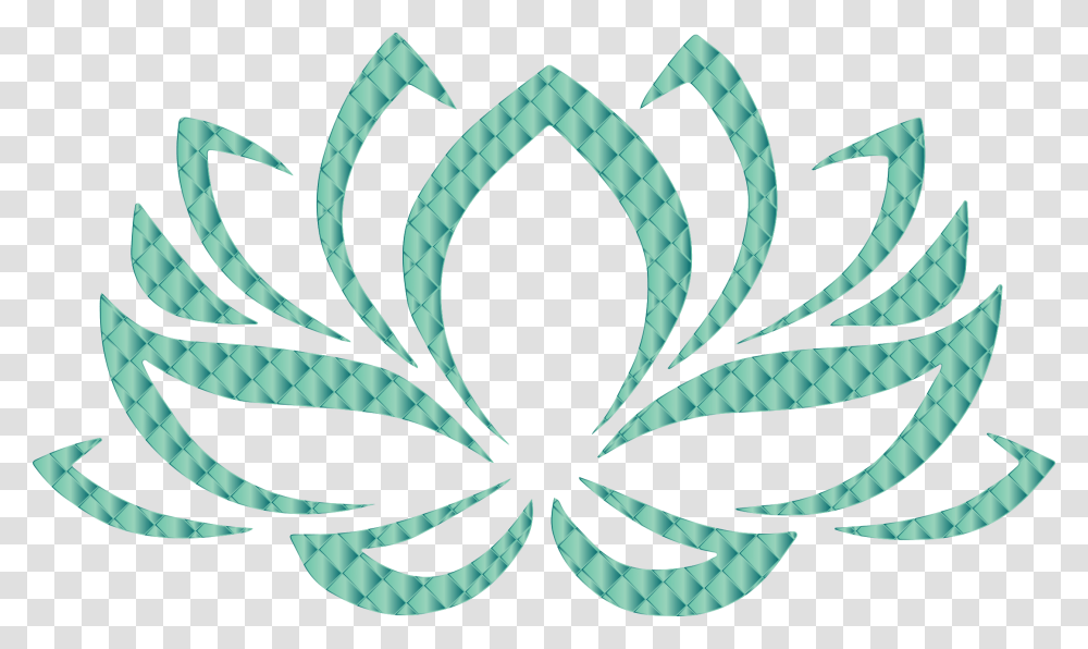 Lotus Flower Hindu Symbols Black And White Flower Clipart, Emblem Transparent Png