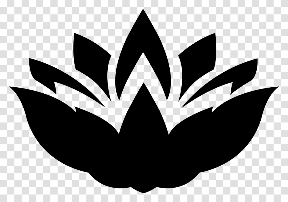 Lotus Flower Logo Lotus Flower Vector, Gray, World Of Warcraft Transparent Png