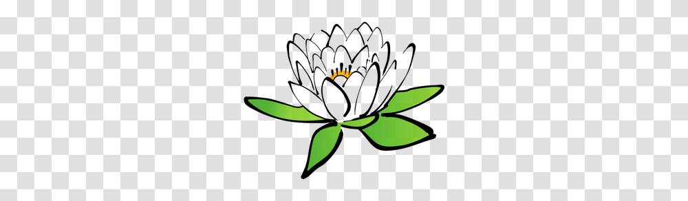 Lotus Flower Outline Clip Art Free, Green, Leaf, Plant, Shark Transparent Png