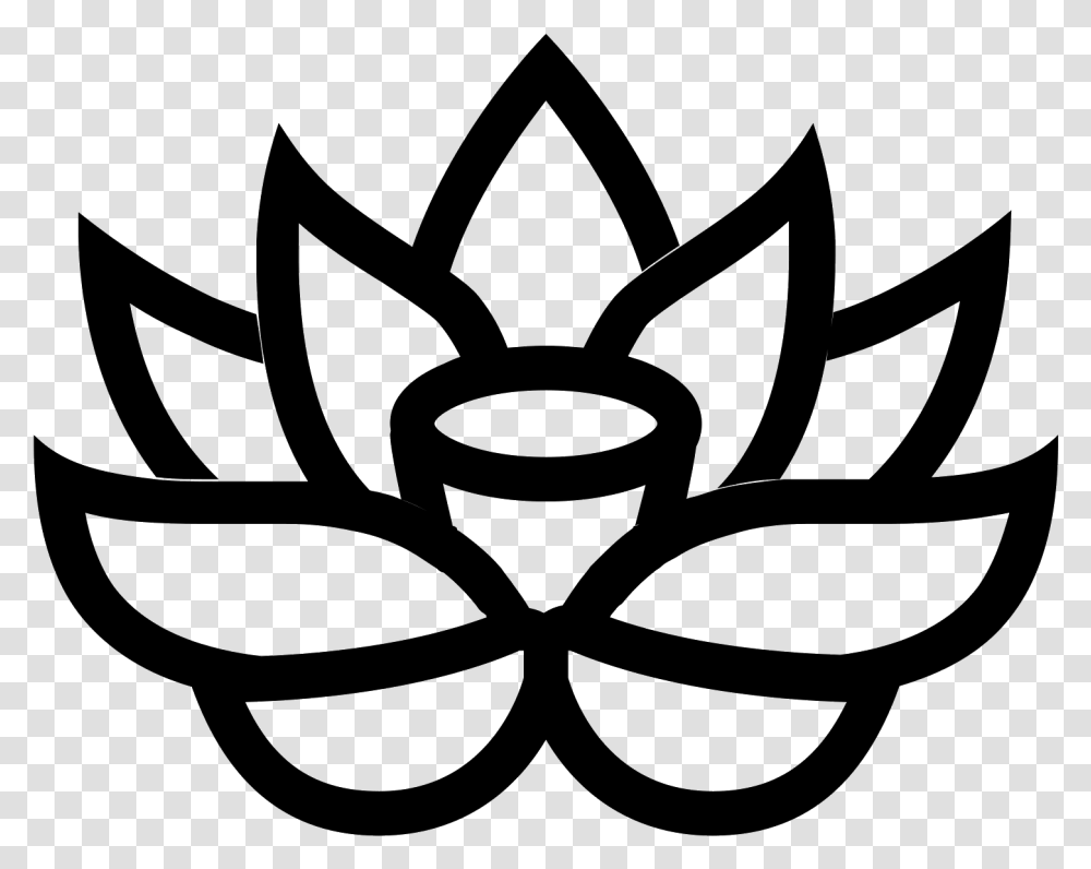 Lotus Symbol Icon Lotus, Gray, World Of Warcraft Transparent Png
