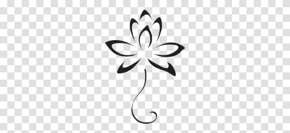 Lotus Tattoo, Floral Design, Pattern Transparent Png