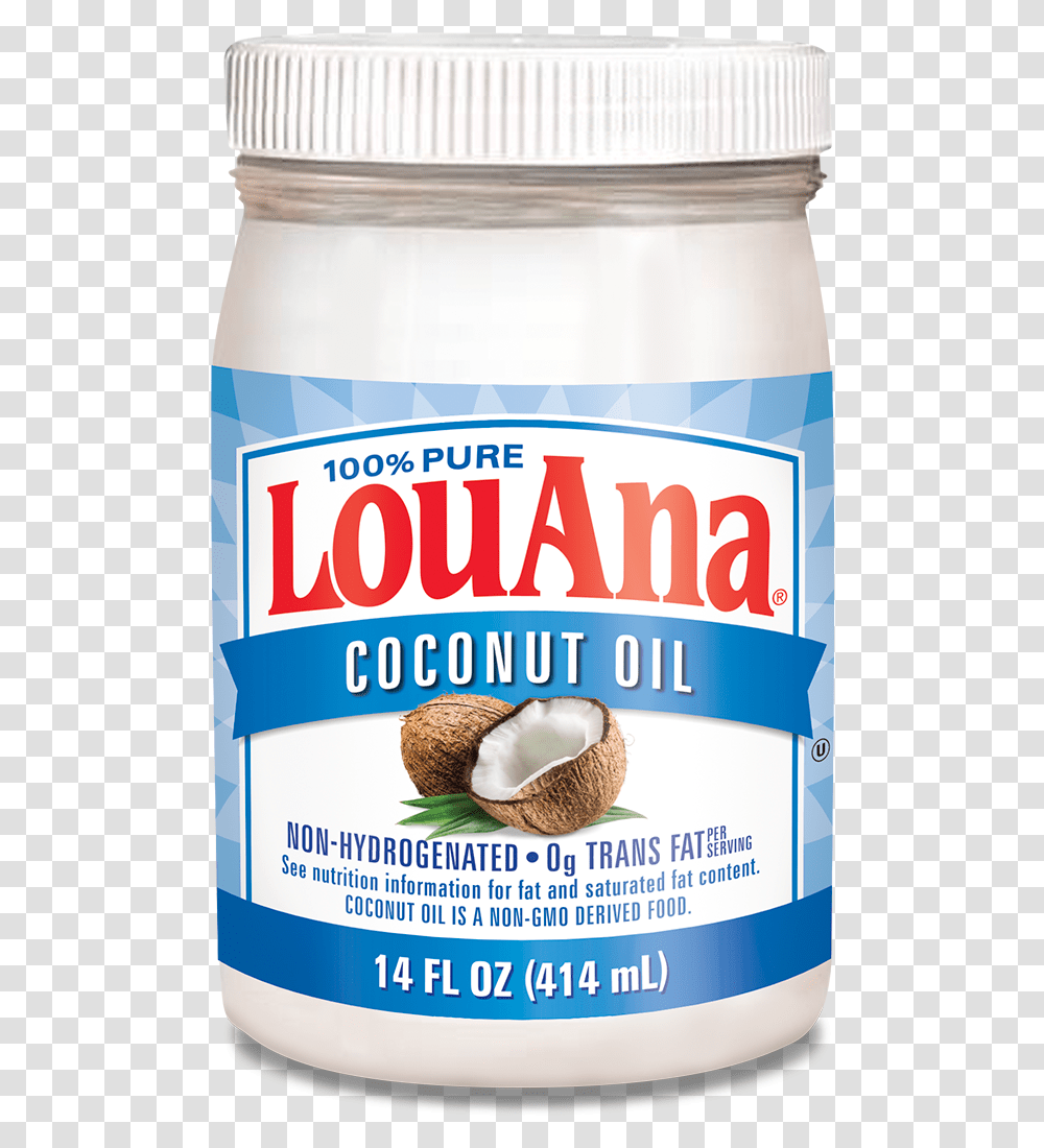 Louana Coconut Oil, Plant, Food, Vegetable, Fruit Transparent Png