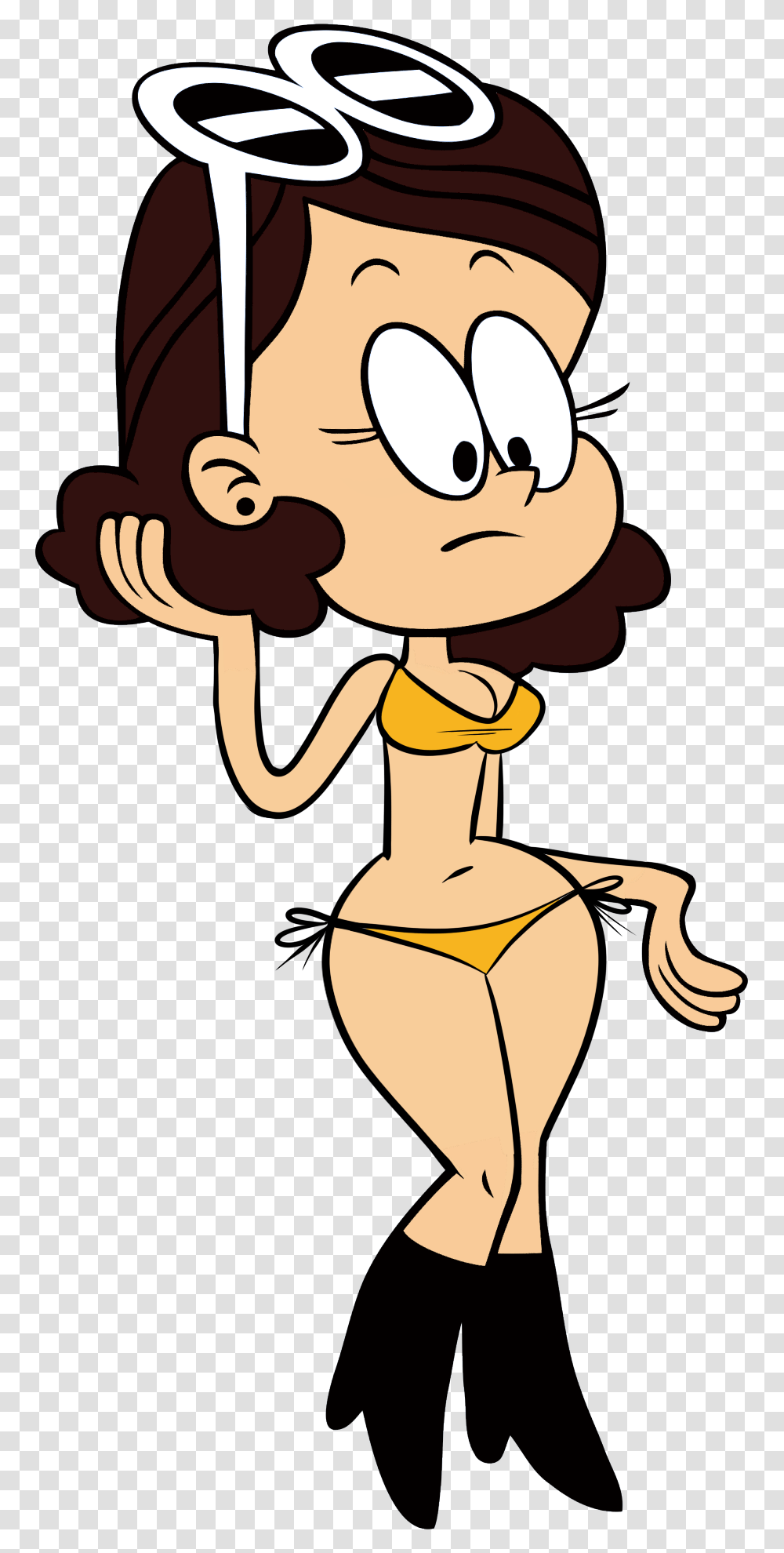 Loud House Thicc Rule 34 Clipart Download Belle The Loud House, Face, Crowd Transparent Png
