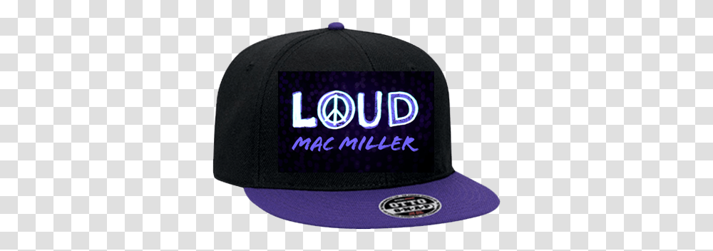 Loud Mac Miller Wool Blend Snapback For Baseball, Clothing, Apparel, Baseball Cap, Hat Transparent Png