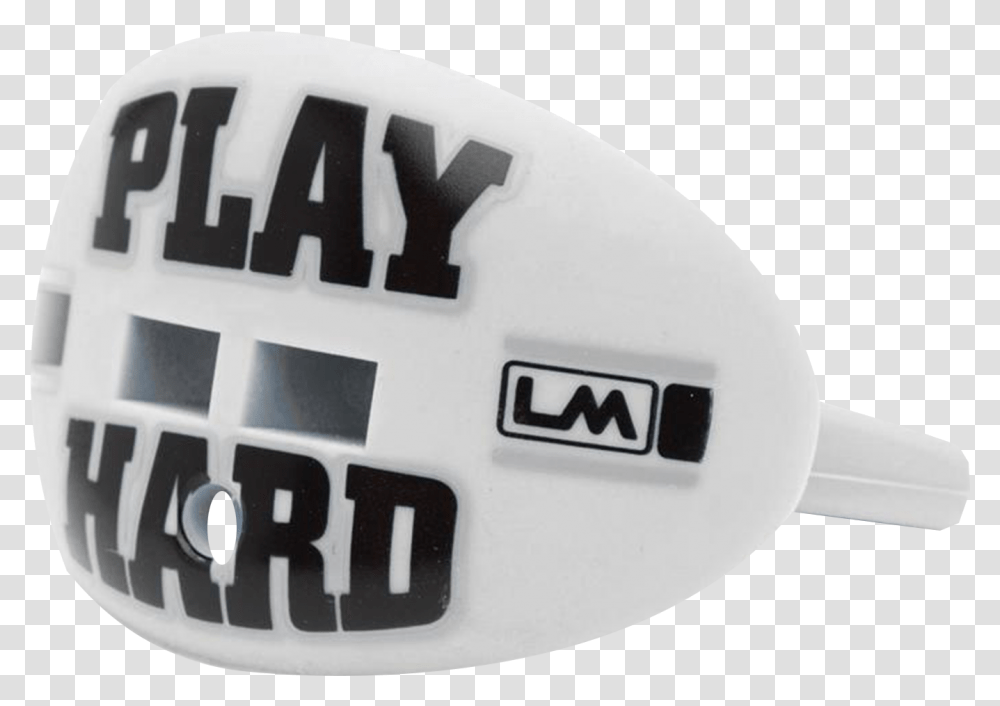 Loudmouthguard Play Hard Raider Grey With Strap Hybrid, Sport, Word, Soccer Ball Transparent Png