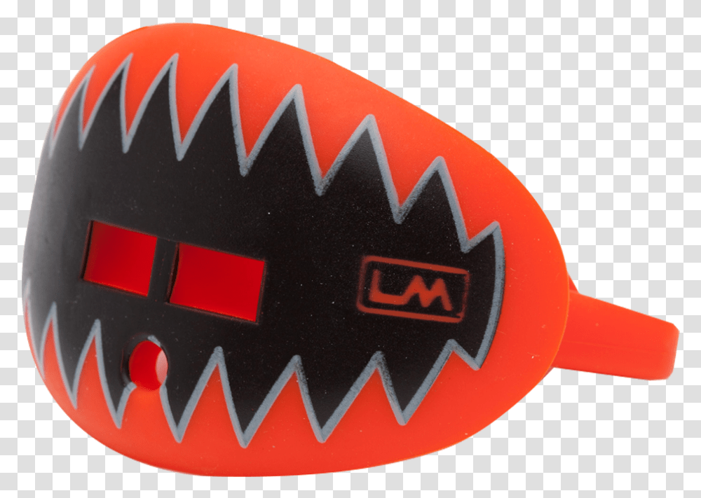 Loudmouthguards Shark Teeth Bengal Orange Inflatable, Road Sign, Rugby Ball Transparent Png