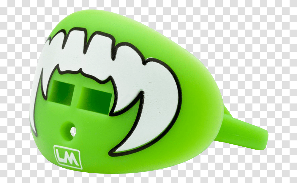 Loudmouthguards Vampire Fangs Hawk Fluorescent Green Cartoon, Recycling Symbol, Banana, Fruit Transparent Png