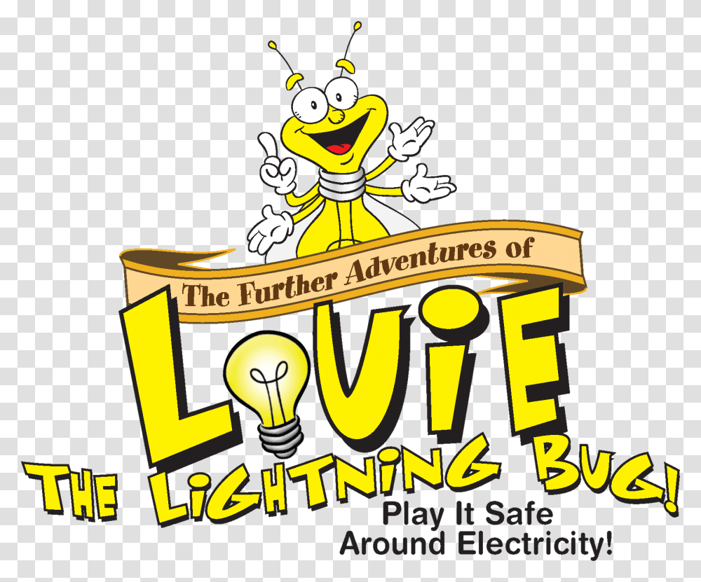 Louie Louie The Lightning Bug, Lightbulb, Flyer, Poster, Paper Transparent Png