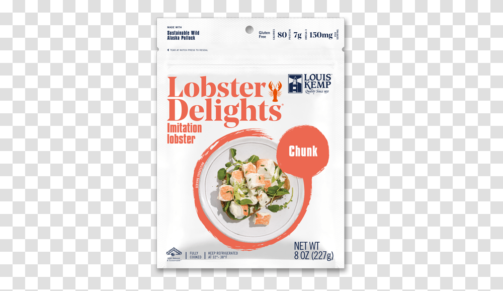 Louis Kemp Seafood Delights, Plant, Vegetable, Advertisement, Produce Transparent Png