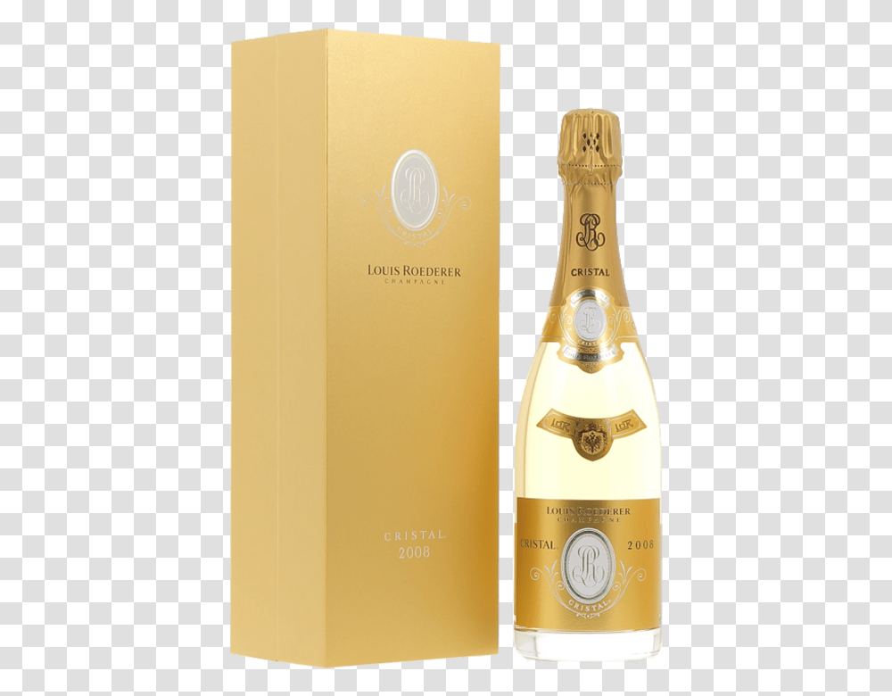 Louis Roederer Cristal Champagne Cristal 2009, Book, Bottle, Beer, Alcohol Transparent Png