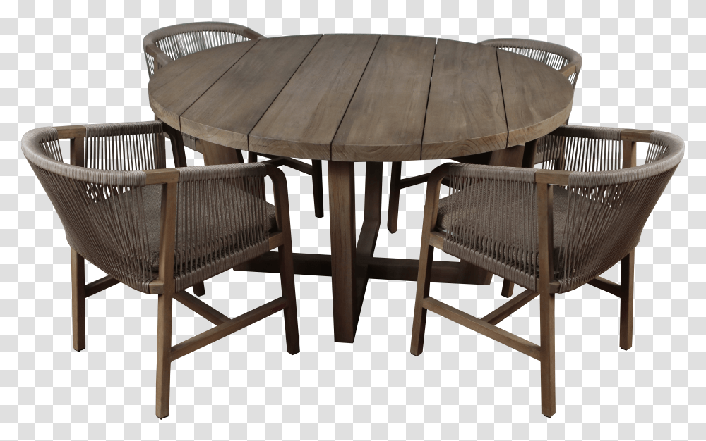 Louis Round Dining Set Coffee Table Transparent Png